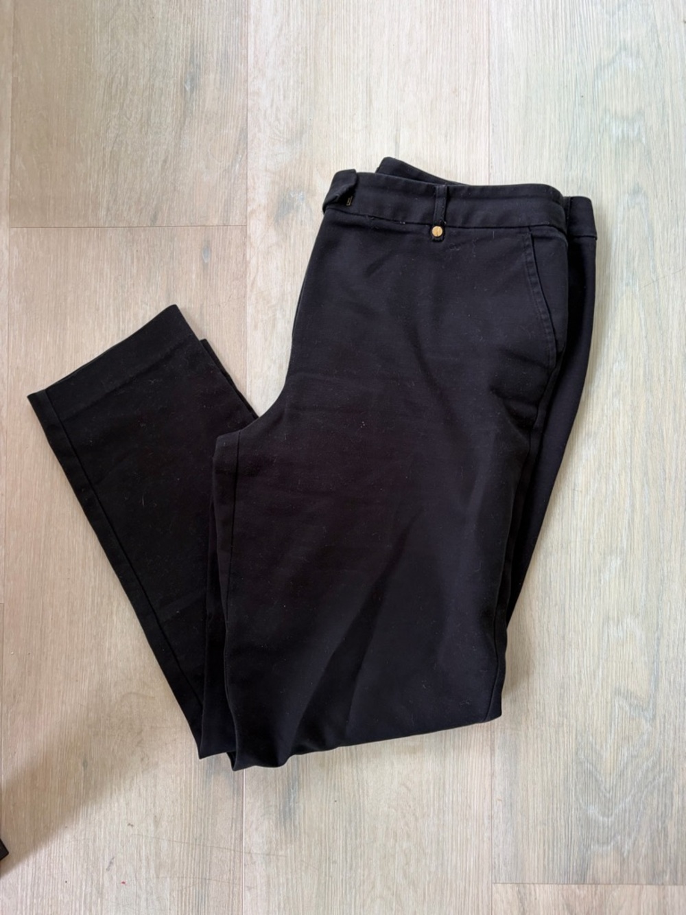 Jones New York Black Slim Chinos